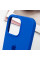 Силіконовий чохол Silicone Case Full Protective (AA) для Apple iPhone 13 Pro (6.1) - Синій / Capri Blue - фото