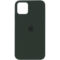 Силиконовый чехол Silicone Case Full Protective (AA) для Apple iPhone 13 (6.1) - Зеленый / Cyprus Green