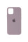 Силіконовий чохол Silicone Case Full Protective (AA) для Apple iPhone 13 (6.1) - Сірий / Lavender - фото