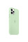 Силиконовый чехол Silicone Case Full Protective (AA) для Apple iPhone 14 Pro (6.1) - Зеленый / Pistachio - фото