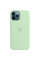 Силиконовый чехол Silicone Case Full Protective (AA) для Apple iPhone 14 Pro (6.1) - Зеленый / Pistachio - фото