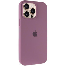 Силиконовый чехол Silicone Case Full Protective (AA) для Apple iPhone 14 Pro (6.1) - Лиловый / Lilac Pride