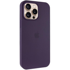 Силиконовый чехол Silicone Case Full Protective (AA) для Apple iPhone 14 Pro (6.1) - Фиолетовый / Elderberry
