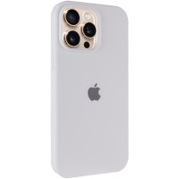 Силіконовий чохол Silicone Case Full Protective (AA) для Apple iPhone 14 Pro Max (6.7) - Білий / White