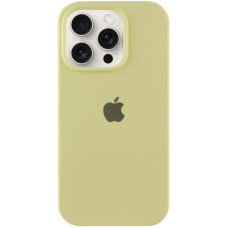 Силіконовий чохол Silicone Case Full Protective (AA) для Apple iPhone 14 Pro Max (6.7) - Жовтий / Mellow Yellow