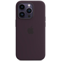 Силіконовий чохол Silicone Case Full Protective (AA) для Apple iPhone 14 Pro Max (6.7) - Фіолетовий / Elderberry