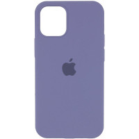 Силіконовий чохол Silicone Case Full Protective (AA) для Apple iPhone 14 (6.1) - Сірий / Lavender Gray
