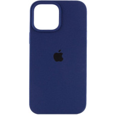 Силіконовий чохол Silicone Case Full Protective (AA) для Apple iPhone 14 (6.1) - Синій / Deep navy