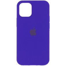 Силиконовый чехол Silicone Case Full Protective (AA) для Apple iPhone 14 (6.1) - Фиолетовый / Ultra Violet