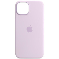 Силиконовый чехол Silicone Case Full Protective (AA) для Apple iPhone 14 (6.1) - Сиреневый / Lilac