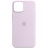 Силіконовий чохол Silicone Case Full Protective (AA) для Apple iPhone 14 (6.1) - Бузковий / Lilac