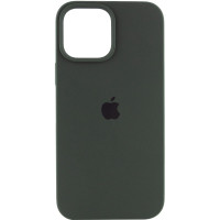 Силиконовый чехол Silicone Case Full Protective (AA) для Apple iPhone 14 Plus (6.7) - Зеленый / Cyprus Green