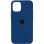 Силіконовий чохол Silicone Case Full Protective (AA) для Apple iPhone 14 Plus (6.7) - Синій / Navy Blue