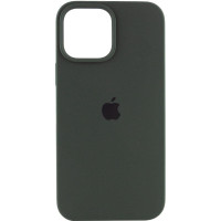 Силіконовий чохол Silicone Case Full Protective (AA) для Apple iPhone 15 (6.1) - Зелений / Cyprus Green