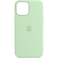 Силіконовий чохол Silicone Case Full Protective (AA) для Apple iPhone 15 (6.1) - Зелений / Pistachio