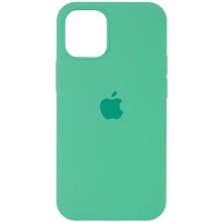 Силіконовий чохол Silicone Case Full Protective (AA) для Apple iPhone 15 (6.1) - Зелений / Spearmint