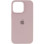 Силіконовий чохол Silicone Case Full Protective (AA) для Apple iPhone 15 (6.1) - Сірий / Lavender