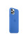 Силіконовий чохол Silicone Case Full Protective (AA) для Apple iPhone 15 (6.1) - Синій / Capri Blue - фото