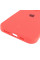 Силіконовий чохол Silicone Case Full Protective (AA) для Apple iPhone 15 Pro (6.1) - Кавуновий / Watermelon red - фото