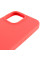 Силіконовий чохол Silicone Case Full Protective (AA) для Apple iPhone 15 Pro (6.1) - Кавуновий / Watermelon red - фото