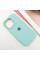 Силиконовый чехол Silicone Case Full Protective (AA) для Apple iPhone 15 Pro (6.1) - Бирюзовый / Beryl - фото
