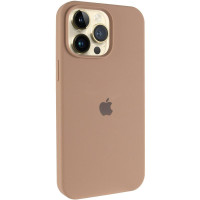 Силиконовый чехол Silicone Case Full Protective (AA) для Apple iPhone 15 Pro (6.1) - Бежевый / Desert Gold