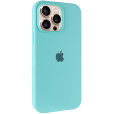 Силіконовий чохол Silicone Case Full Protective (AA) для Apple iPhone 15 Pro Max (6.7) - Бірюзовий / Marine Green
