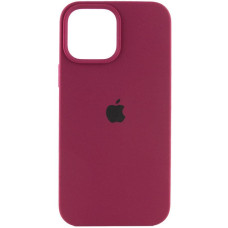 Силіконовий чохол Silicone Case Full Protective (AA) для Apple iPhone 15 Pro Max (6.7) - Бордовий / Maroon