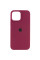 Силіконовий чохол Silicone Case Full Protective (AA) для Apple iPhone 15 Pro Max (6.7) - Бордовий / Maroon - фото