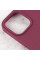 Силіконовий чохол Silicone Case Full Protective (AA) для Apple iPhone 15 Pro Max (6.7) - Бордовий / Plum - фото