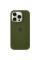 Силіконовий чохол Silicone Case Full Protective (AA) для Apple iPhone 15 Pro Max (6.7) - Зелений / Dark Olive - фото