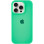 Силіконовий чохол Silicone Case Full Protective (AA) для Apple iPhone 15 Pro Max (6.7) - Зелений / Spearmint