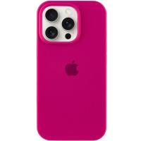 Силіконовий чохол Silicone Case Full Protective (AA) для Apple iPhone 15 Pro Max (6.7) - Червоний / Rose Red