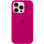 Силіконовий чохол Silicone Case Full Protective (AA) для Apple iPhone 15 Pro Max (6.7) - Червоний / Rose Red