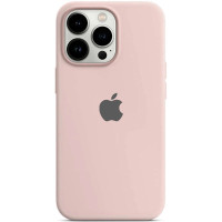 Силіконовий чохол Silicone Case Full Protective (AA) для Apple iPhone 15 Pro Max (6.7) - Рожевий / Chalk Pink