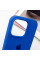 Силіконовий чохол Silicone Case Full Protective (AA) для Apple iPhone 15 Pro Max (6.7) - Синій / Capri Blue - фото