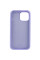 Силіконовий чохол Silicone Case Full Protective (AA) для Apple iPhone 15 Pro Max (6.7) - Бузковий / Dasheen - фото
