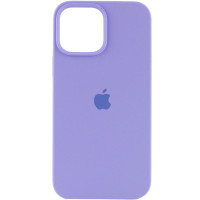 Силіконовий чохол Silicone Case Full Protective (AA) для Apple iPhone 15 Pro Max (6.7) - Бузковий / Dasheen