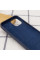 Силіконовий чохол Silicone Case Full Protective (AA) для Apple iPhone 15 Pro Max (6.7) - Темно-синій / Midnight blue - фото