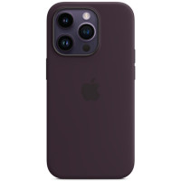 Силіконовий чохол Silicone Case Full Protective (AA) для Apple iPhone 15 Pro Max (6.7) - Фіолетовий / Elderberry