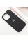 Силіконовий чохол Silicone Case Full Protective (AA) для Apple iPhone 15 Pro Max (6.7) - Чорний / Black - фото