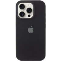 Силіконовий чохол Silicone Case Full Protective (AA) для Apple iPhone 15 Pro Max (6.7) - Чорний / Black