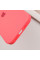 Силіконовий чохол Silicone Case Full Protective (AA) для Apple iPhone 16 (6.1) - Кавуновий / Watermelon red - фото