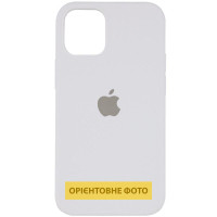 Силіконовий чохол Silicone Case Full Protective (AA) для Apple iPhone 16 (6.1) - Білий / White