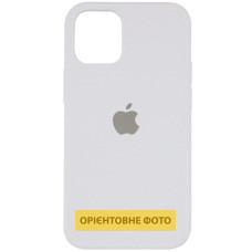 Силіконовий чохол Silicone Case Full Protective (AA) для Apple iPhone 16 (6.1) - Білий / White
