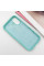 Силиконовый чехол Silicone Case Full Protective (AA) для Apple iPhone 16 (6.1) - Бирюзовый / Marine Green - фото