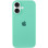 Силіконовий чохол Silicone Case Full Protective (AA) для Apple iPhone 16 (6.1) - Бірюзовий / Marine Green