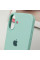 Силиконовый чехол Silicone Case Full Protective (AA) для Apple iPhone 16 (6.1) - Бирюзовый / Turquoise - фото