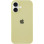 Силіконовий чохол Silicone Case Full Protective (AA) для Apple iPhone 16 (6.1) - Жовтий / Mellow Yellow