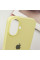 Силиконовый чехол Silicone Case Full Protective (AA) для Apple iPhone 16 (6.1) - Желтый / Mellow Yellow - фото